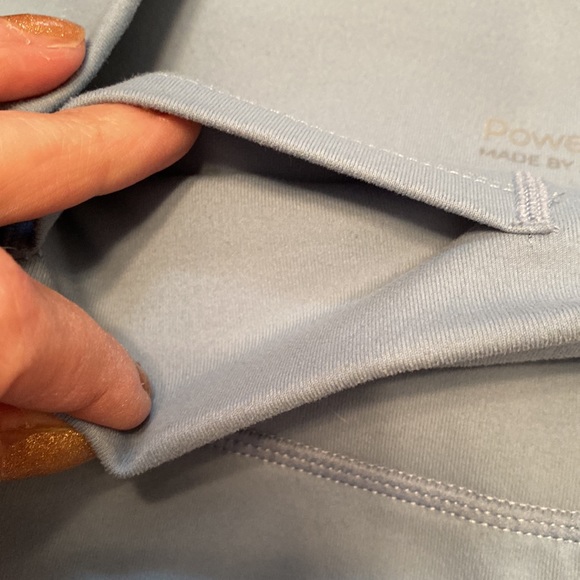 Fabletics Powerhold blue leggings size small medium - Picture 6 of 9